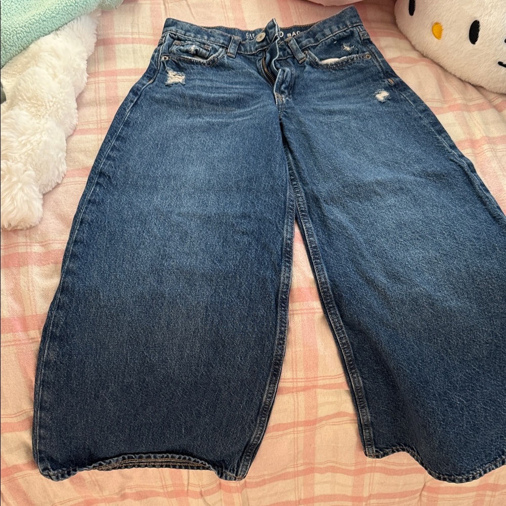 GAP Women's Dark Blue Flare Jeans